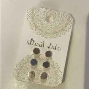 Altar’d State 3 pack earrings brand new never worn